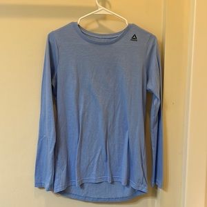 Reebok women’s blue long sleeve tee